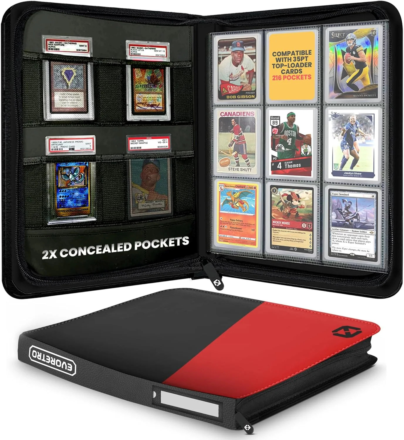Toploaders & One Touch